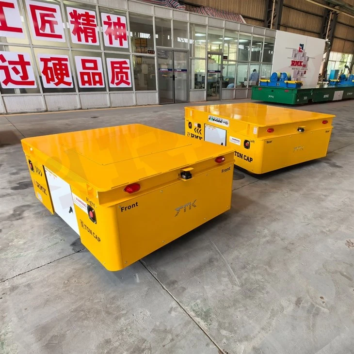 5 Tons Differential Steering Mold Trackless Transfer Cart price
