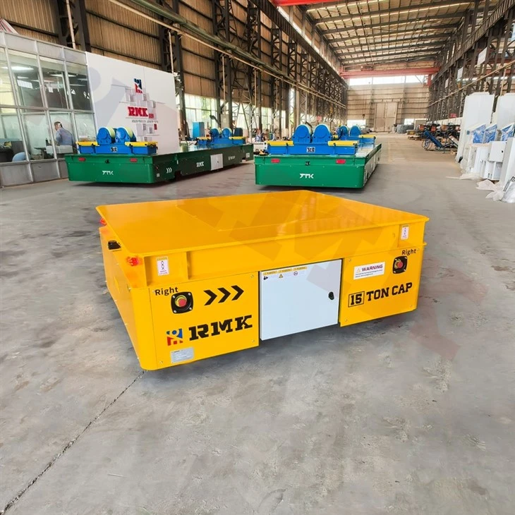 5 Tons Differential Steering Mold Trackless Transfer Cart best